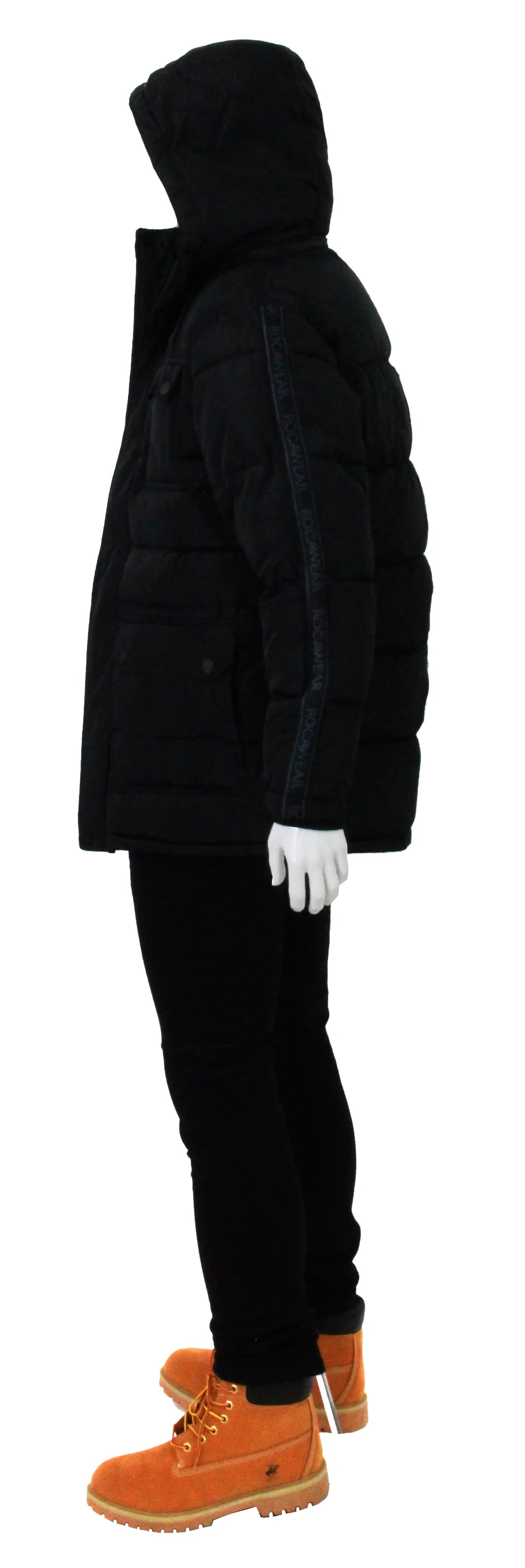 ANTHONY/SAMSUNG/Q4 DESIGN,QUILTED---CASUAL JKTS-OMR595H-BLACK - Image 3