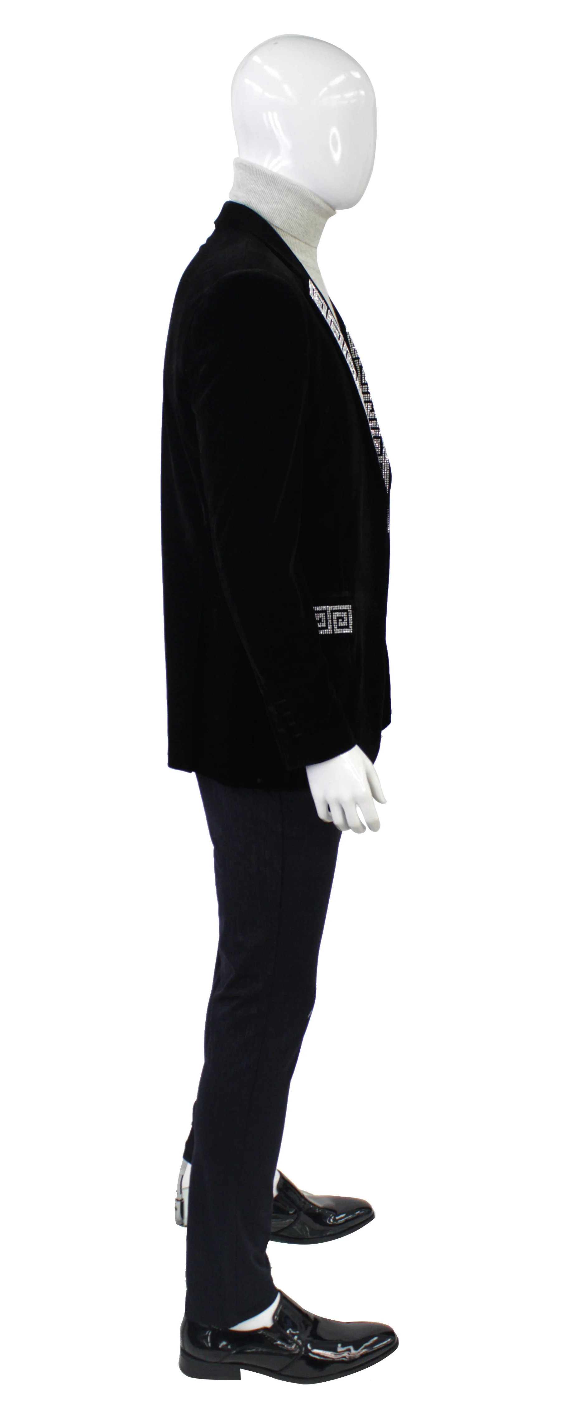 BARABAS,SOLID-2B PEAK-JACKETS-BL3067-BLK/BLK - Image 2
