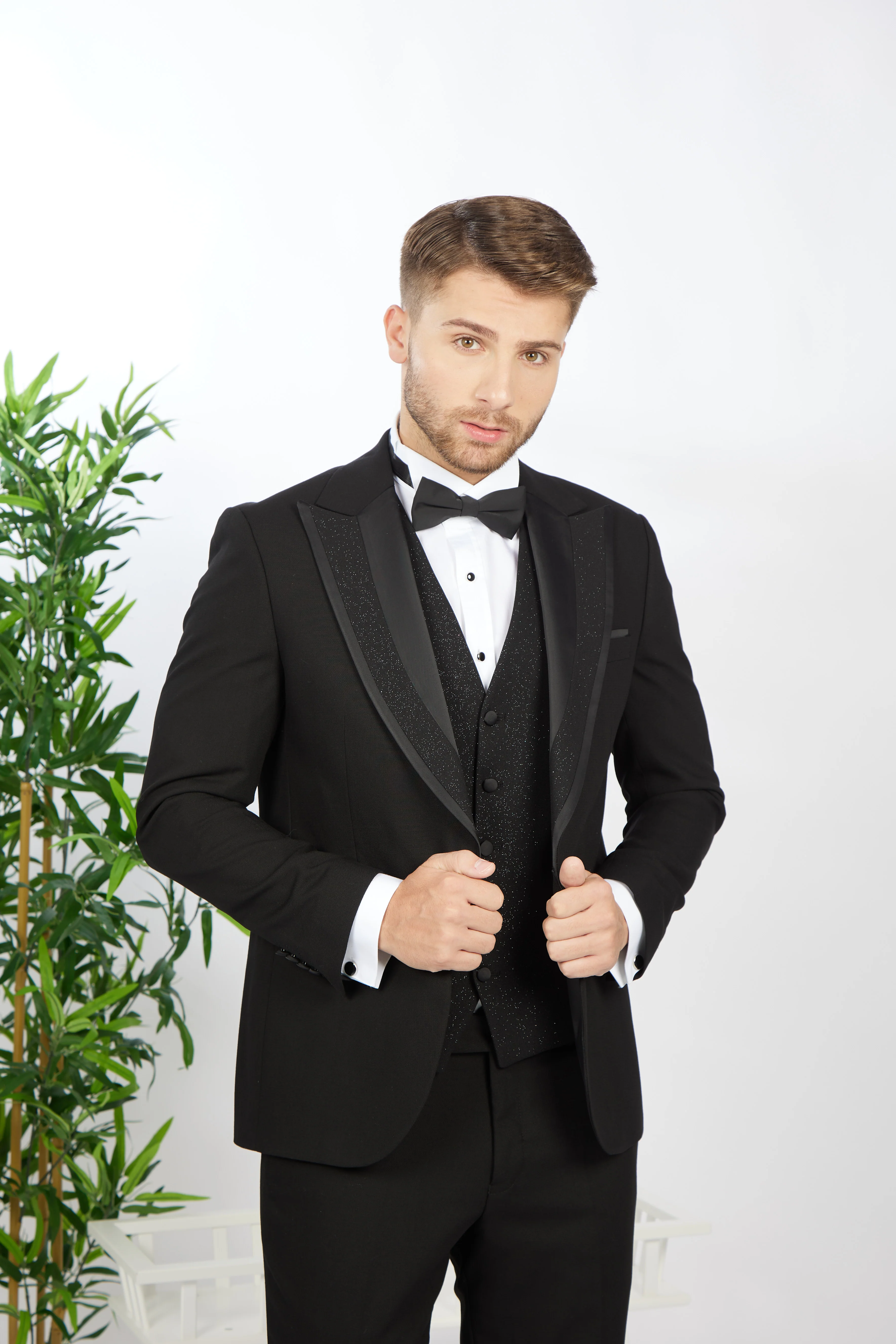 MEHMENT EMIN TEKE/TEKE IN,Z---DRESSY SUITS-T18-BLACK