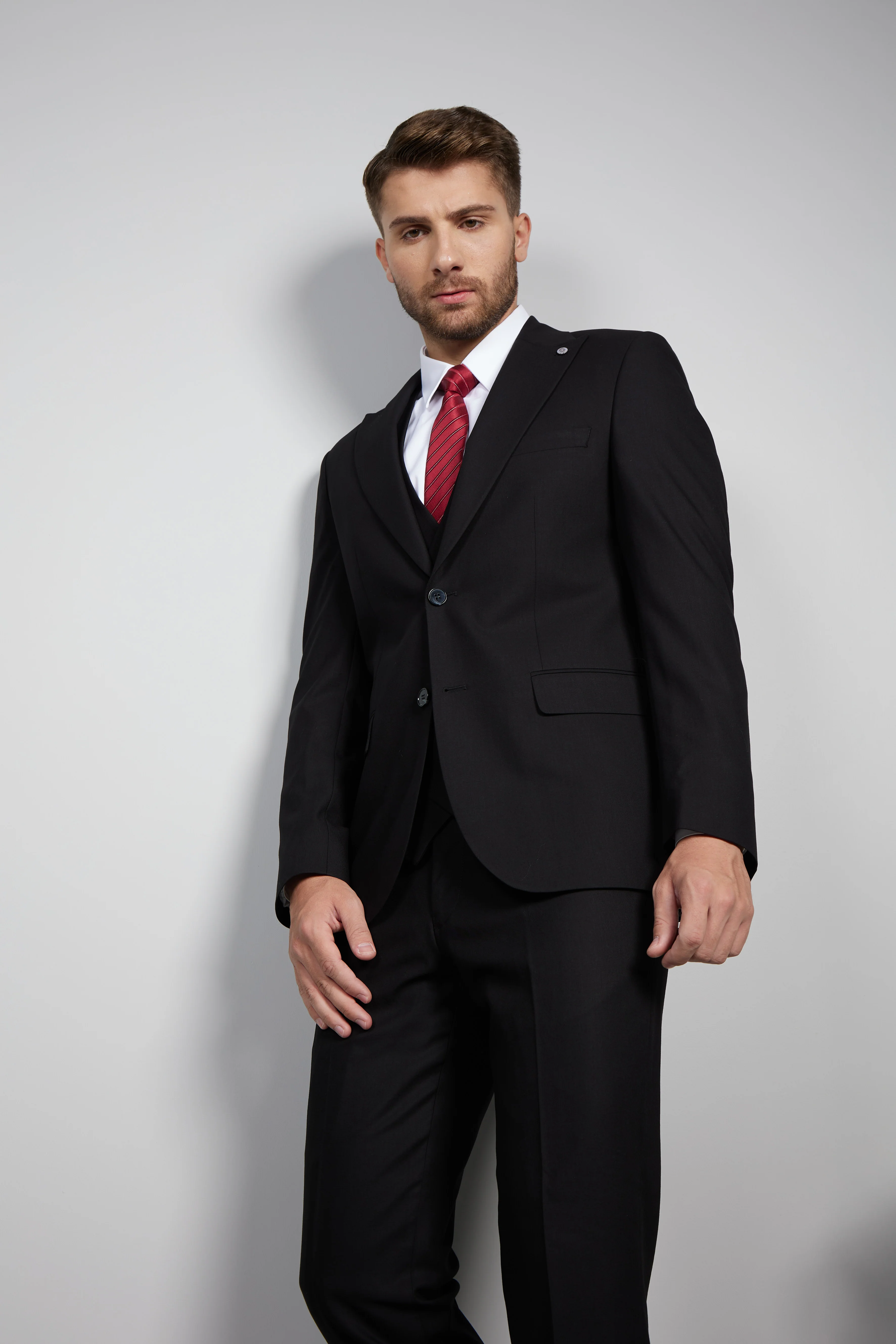 MEHMENT EMIN TEKE/TEKE IN,Z---DRESSY SUITS-1000-BLACK - Image 2