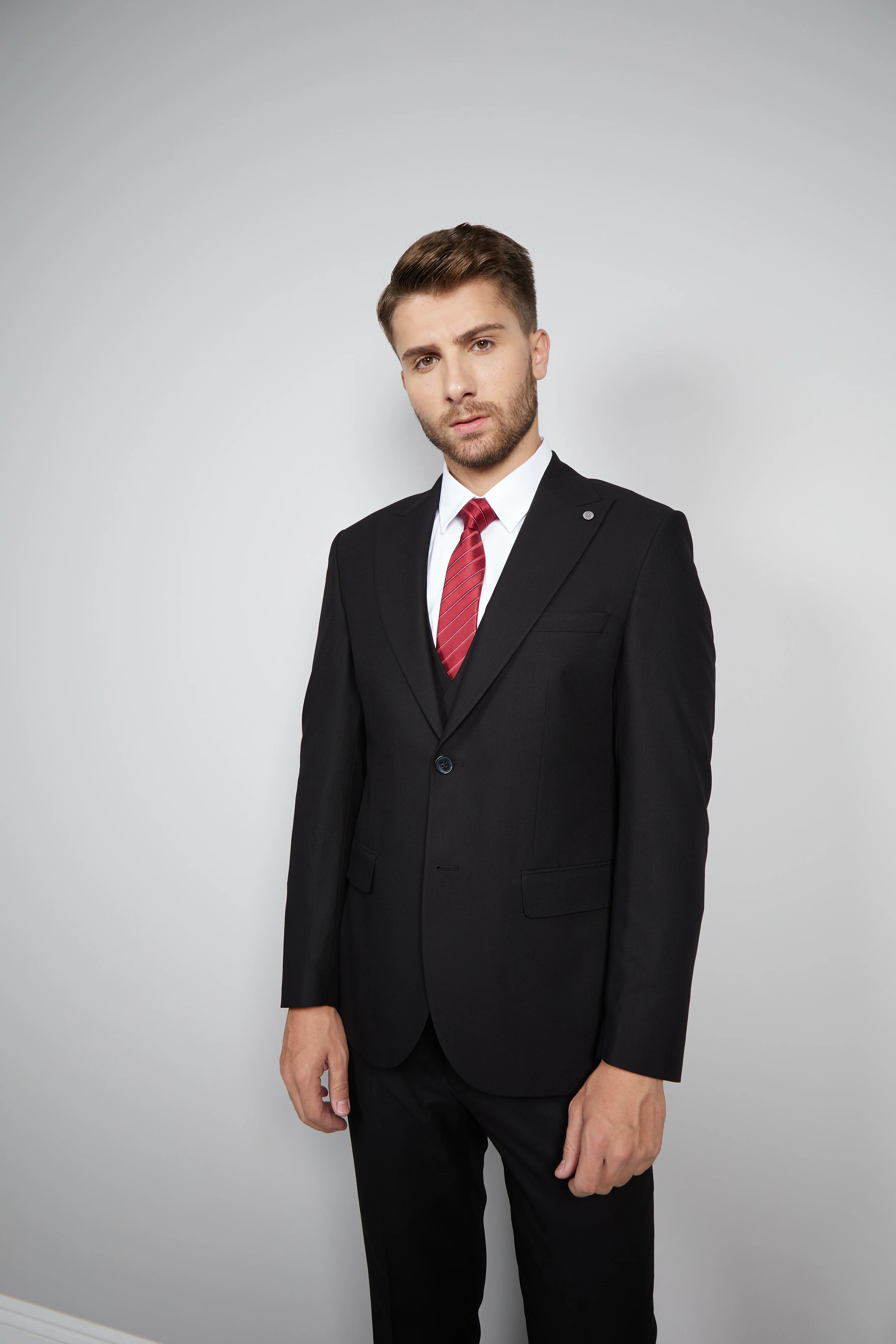 MEHMENT EMIN TEKE/TEKE IN,Z---DRESSY SUITS-1000-BLACK - Image 3