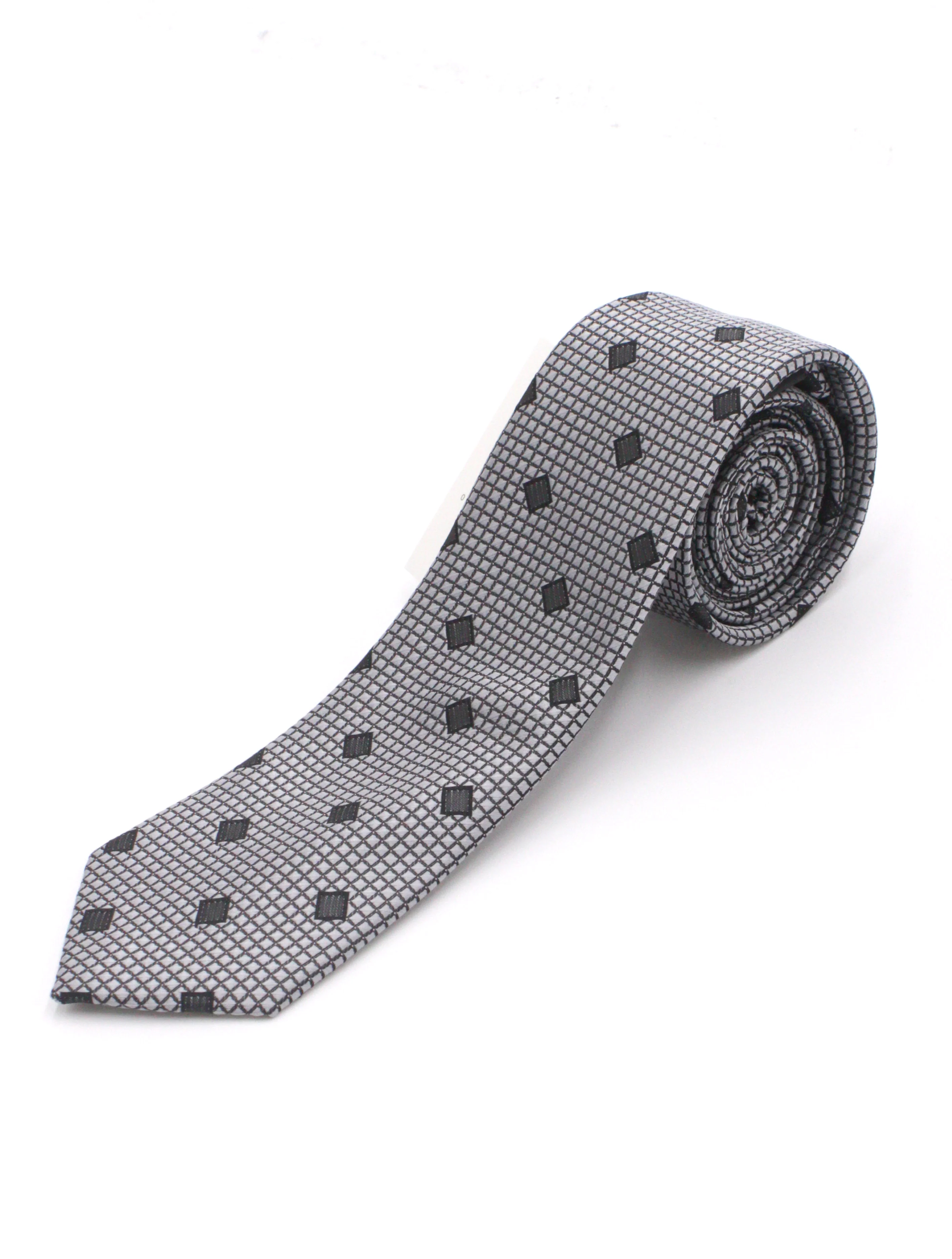 PBX726,Z---NECKWEAR-FANCY TIE-FASHION GREY