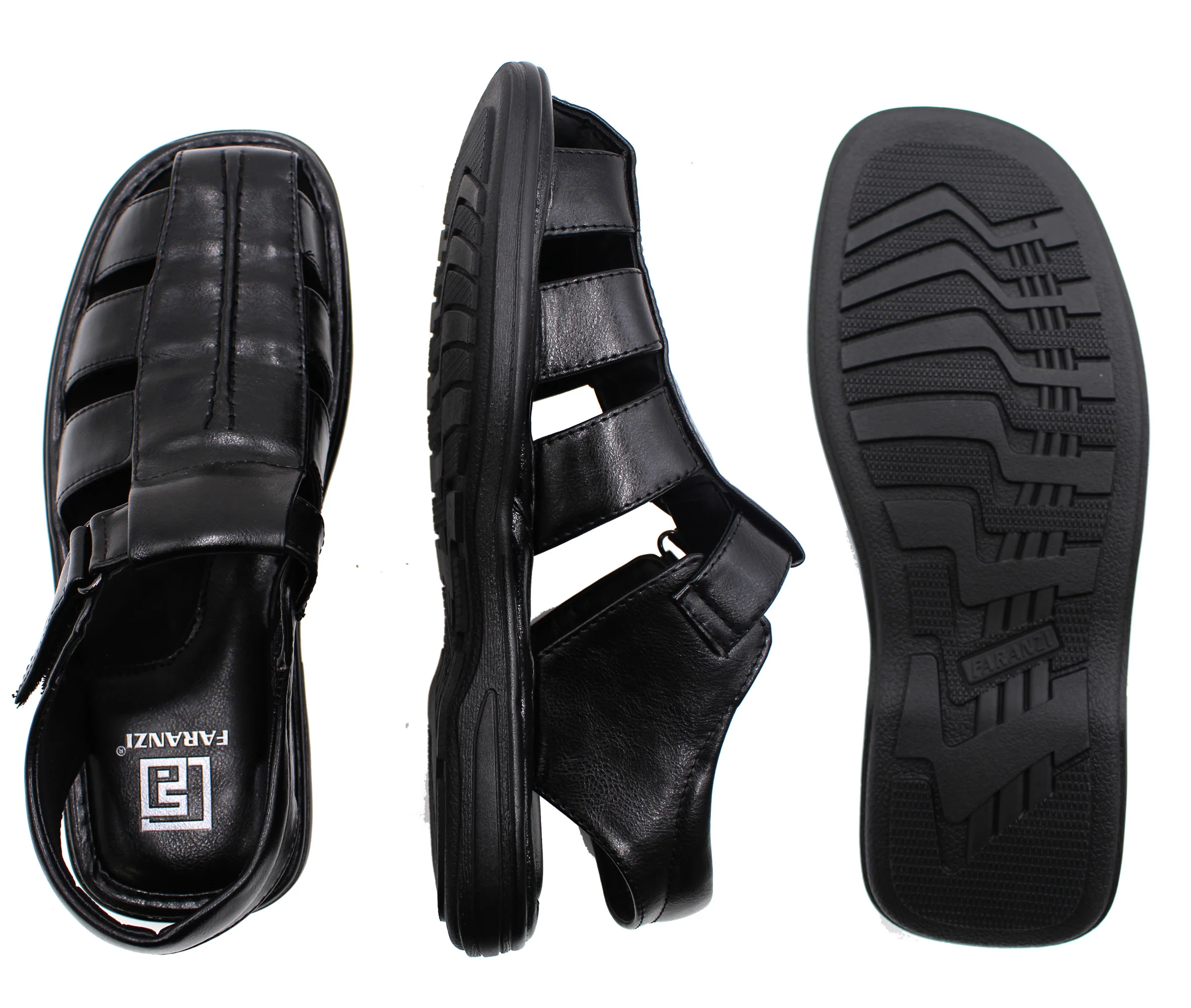 FARANZI,FISHERMAN-CASUAL-SHOES-FR81670-BLACK - Image 2