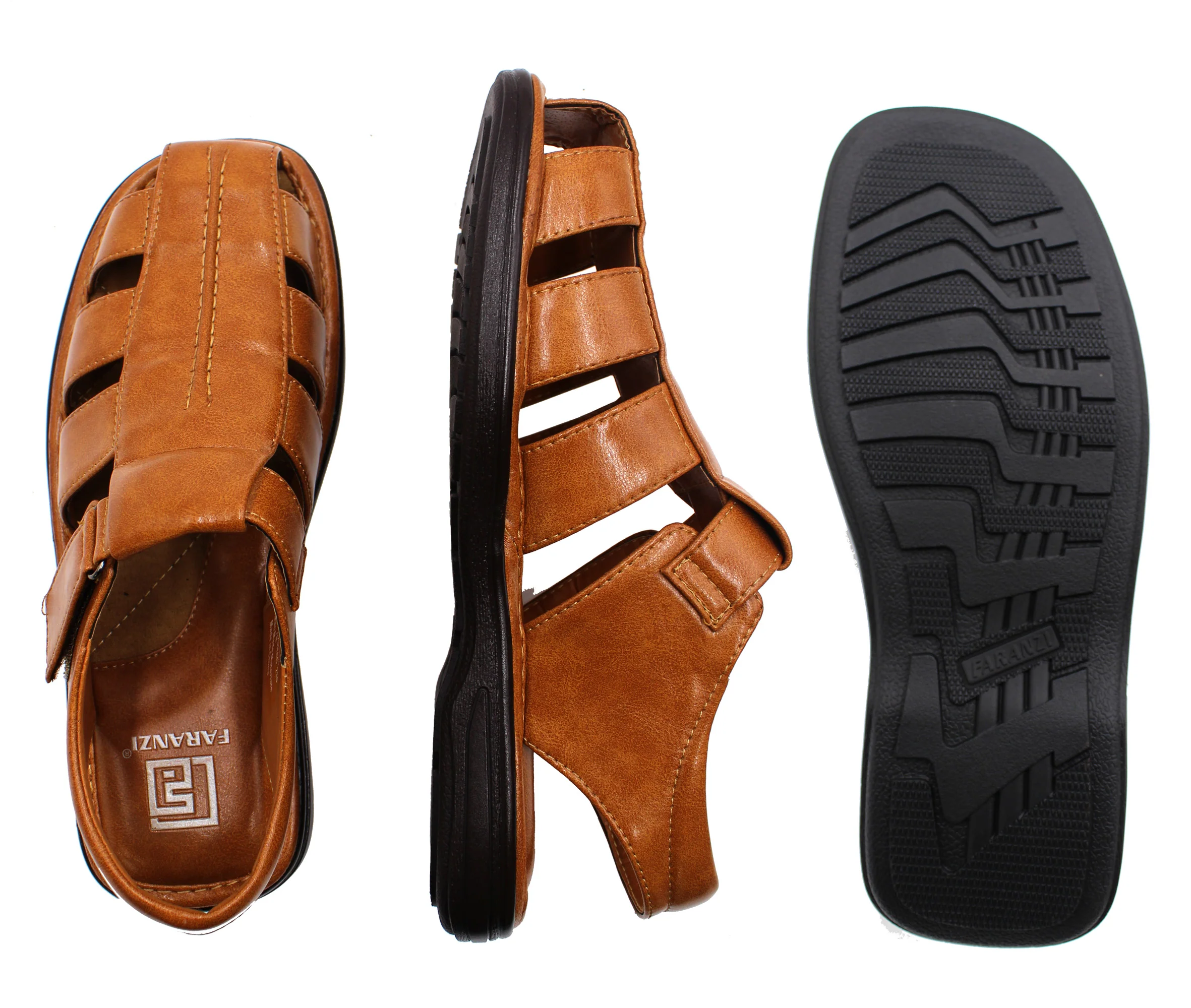 FARANZI,FISHERMAN-CASUAL-SHOES-FR81670-COGNAC - Image 2