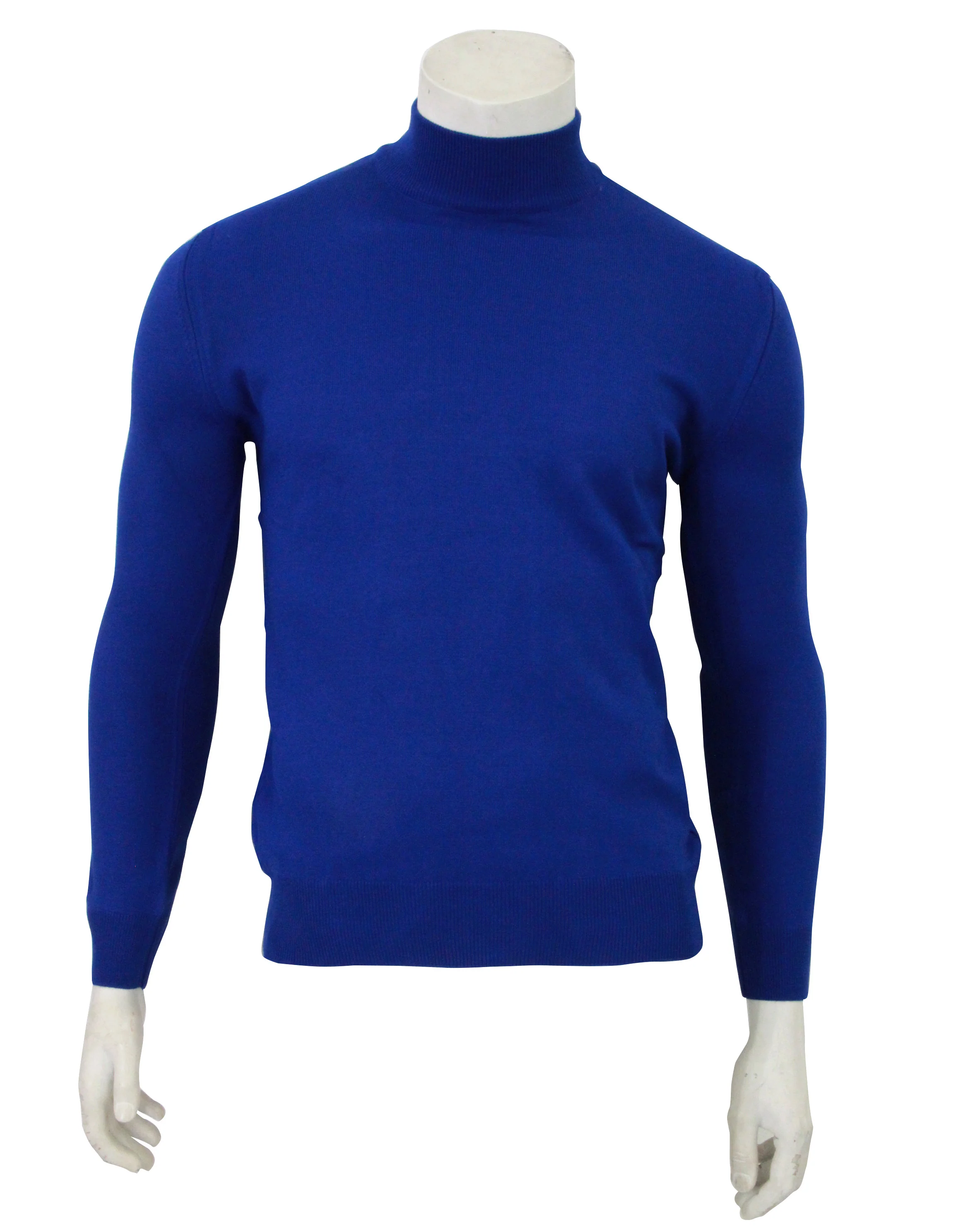 H2K COLLECTION/BSD,SOLID---MOCKS L.SLV-PB001M-B-ROYAL BLUE