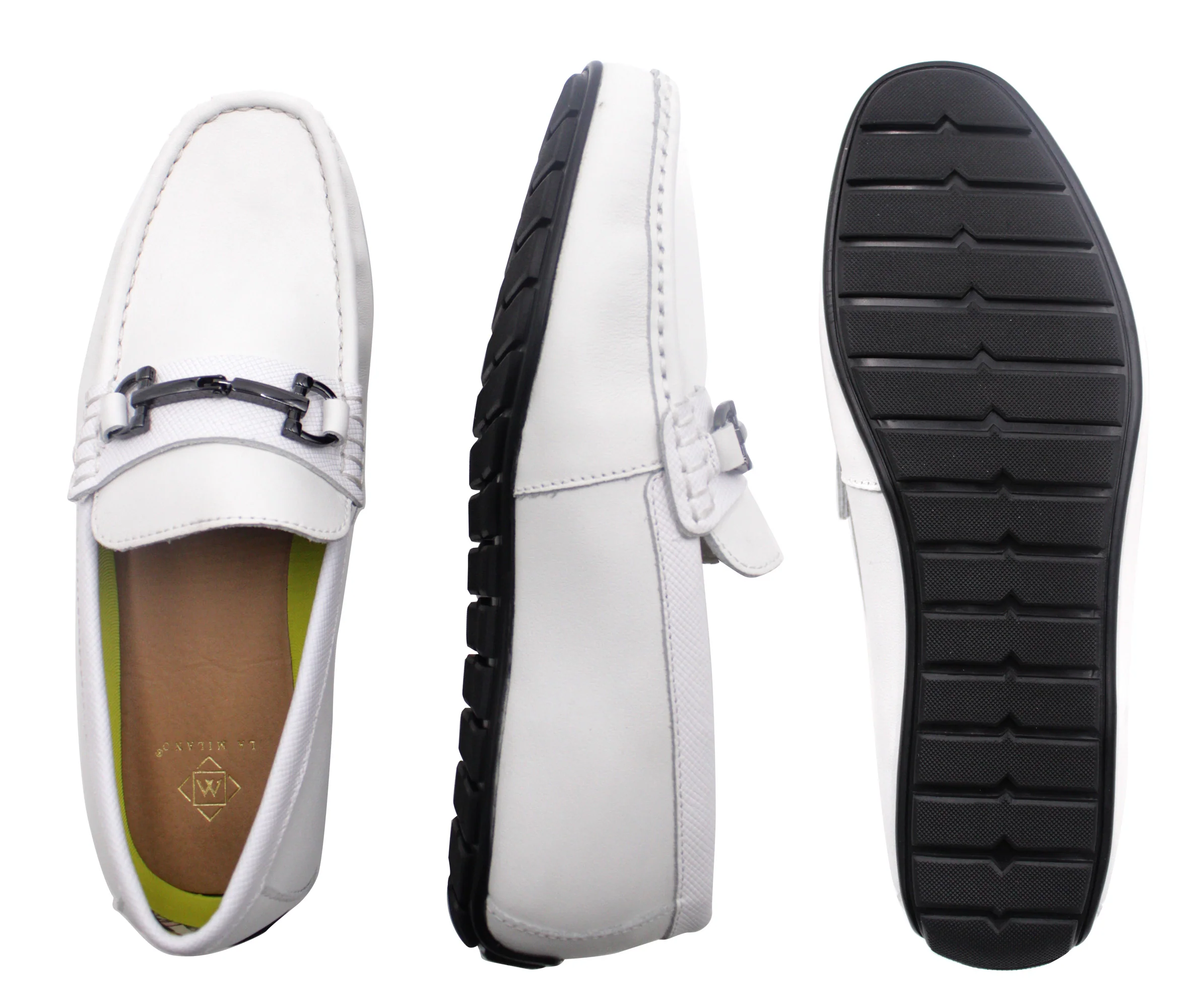 LA MILANO,MOC TOE-SLIP ON-DRV-SHOES-A121378-WHITE - Image 2
