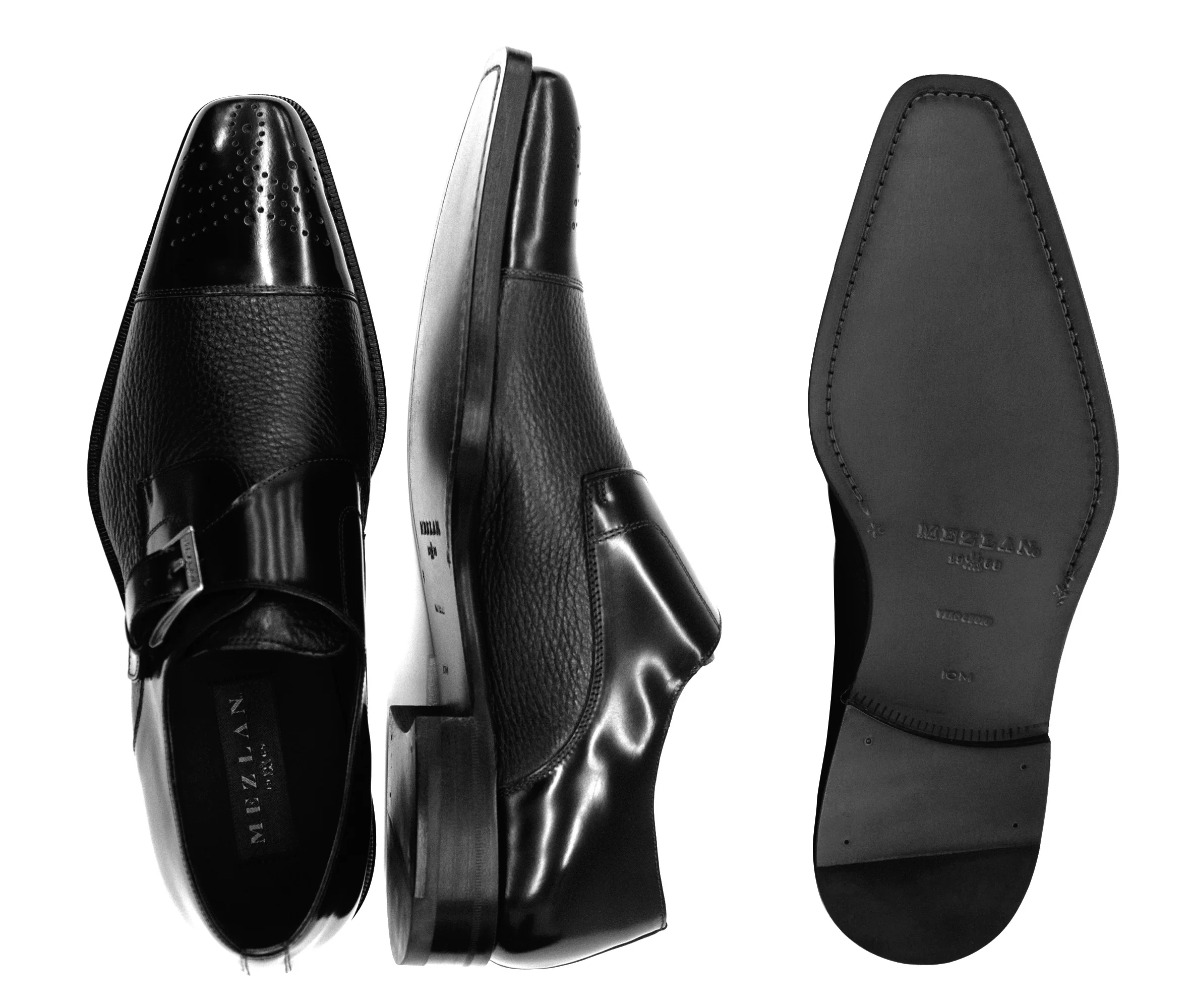 MEZLAN,CAP TOE-SLIP ON-SHOES-PHOENIX-16505-BLACK - Image 2