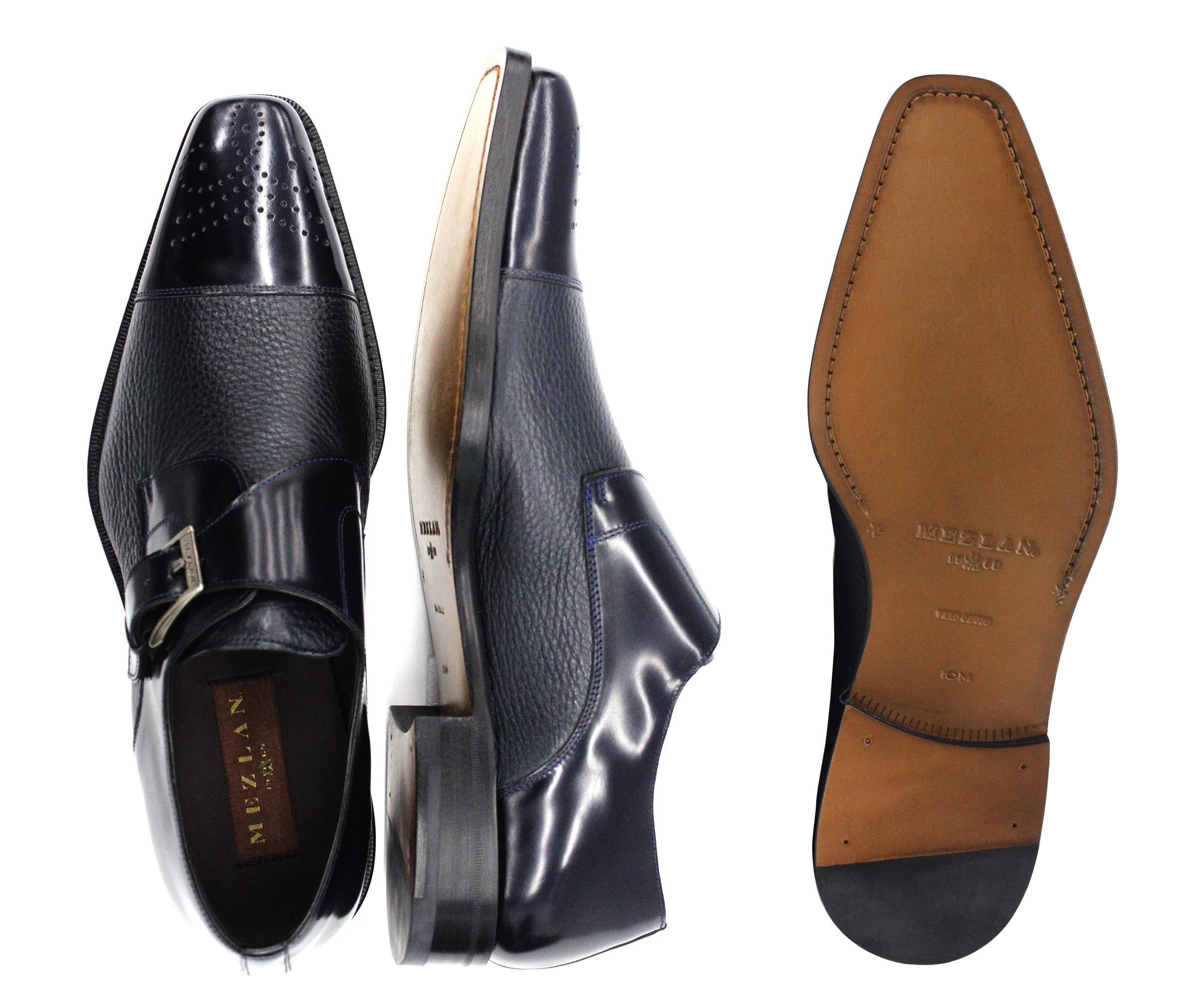 MEZLAN,CAP TOE-SLIP ON-SHOES-PHOENIX-16505-NAVY - Image 2