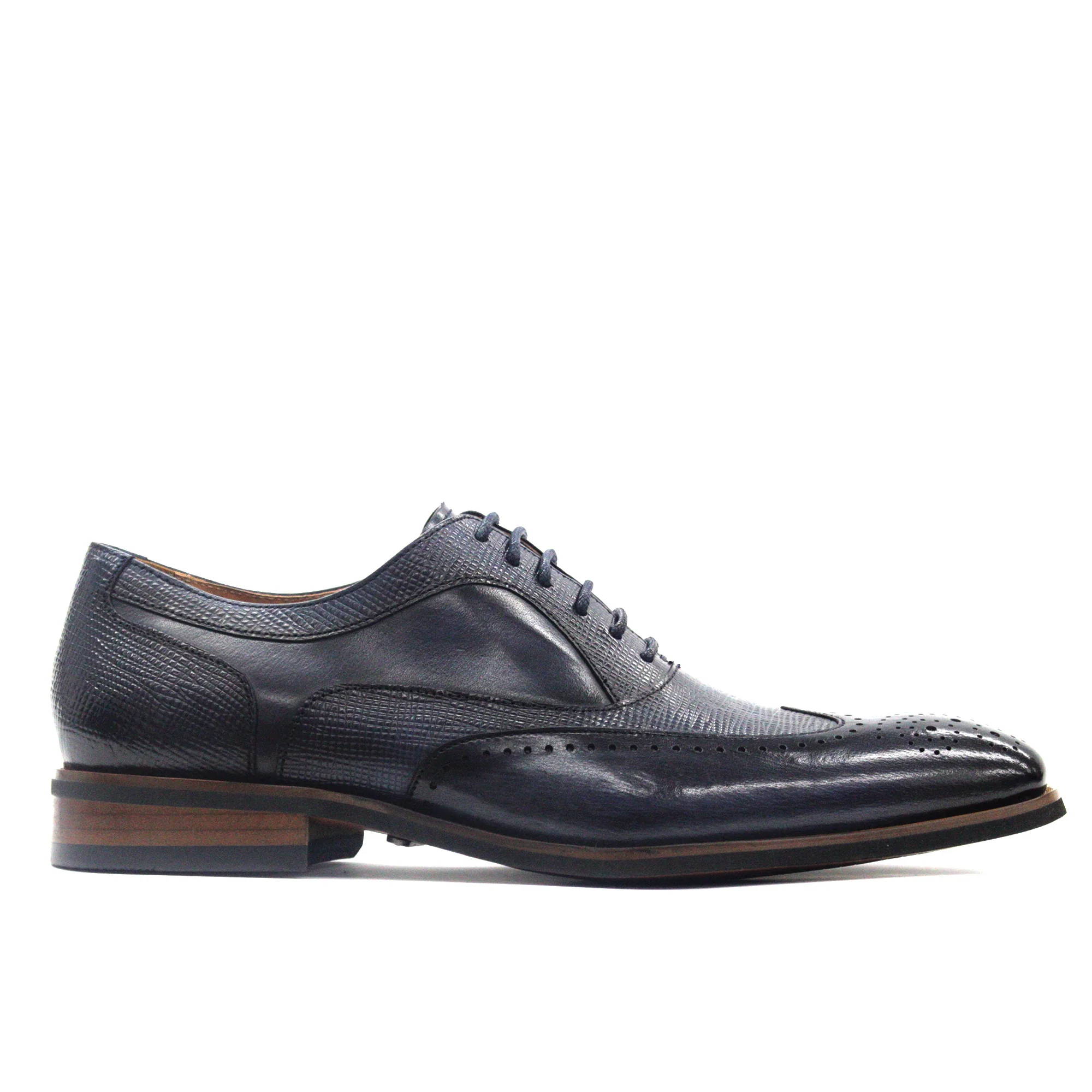 MORETTI,WING TIP-LACE UP-SHOES-M31997-NAVY