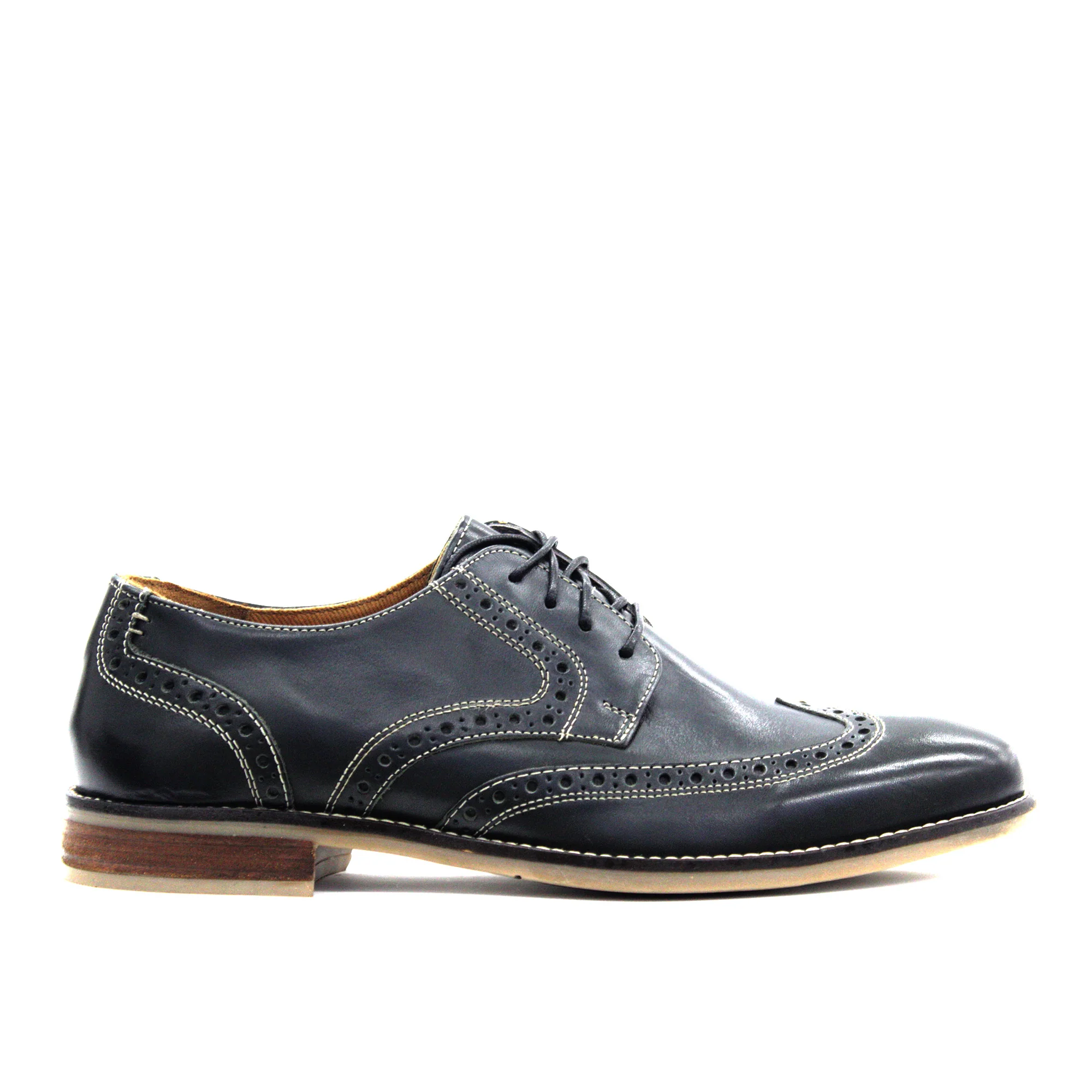 NUNN BUSH,Z-2BT NOTCH-SHOES-CHARLES-84736-CHARCOAL
