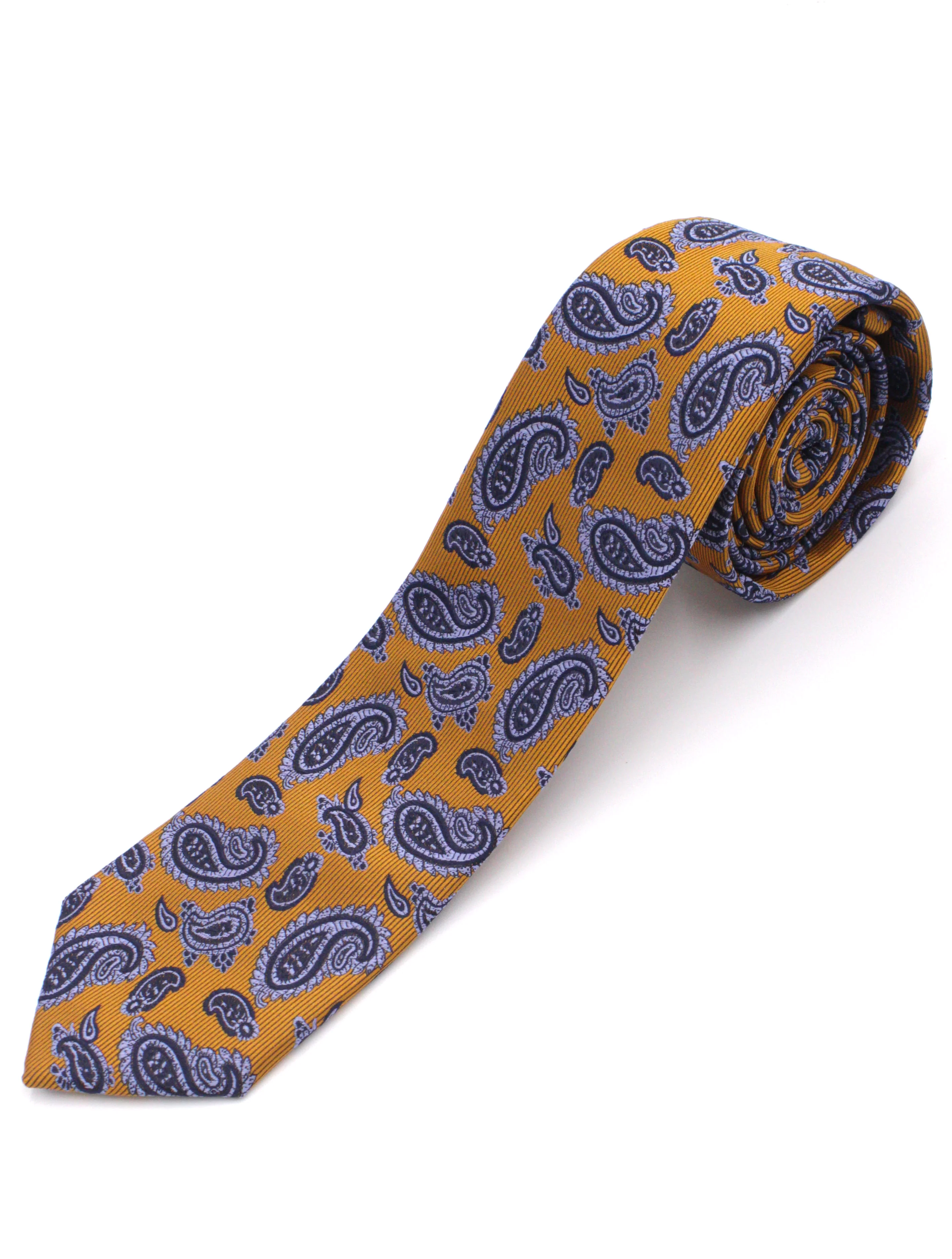 PBX726,Z---NECKWEAR-FANCY TIE-FASHION GOLD 2