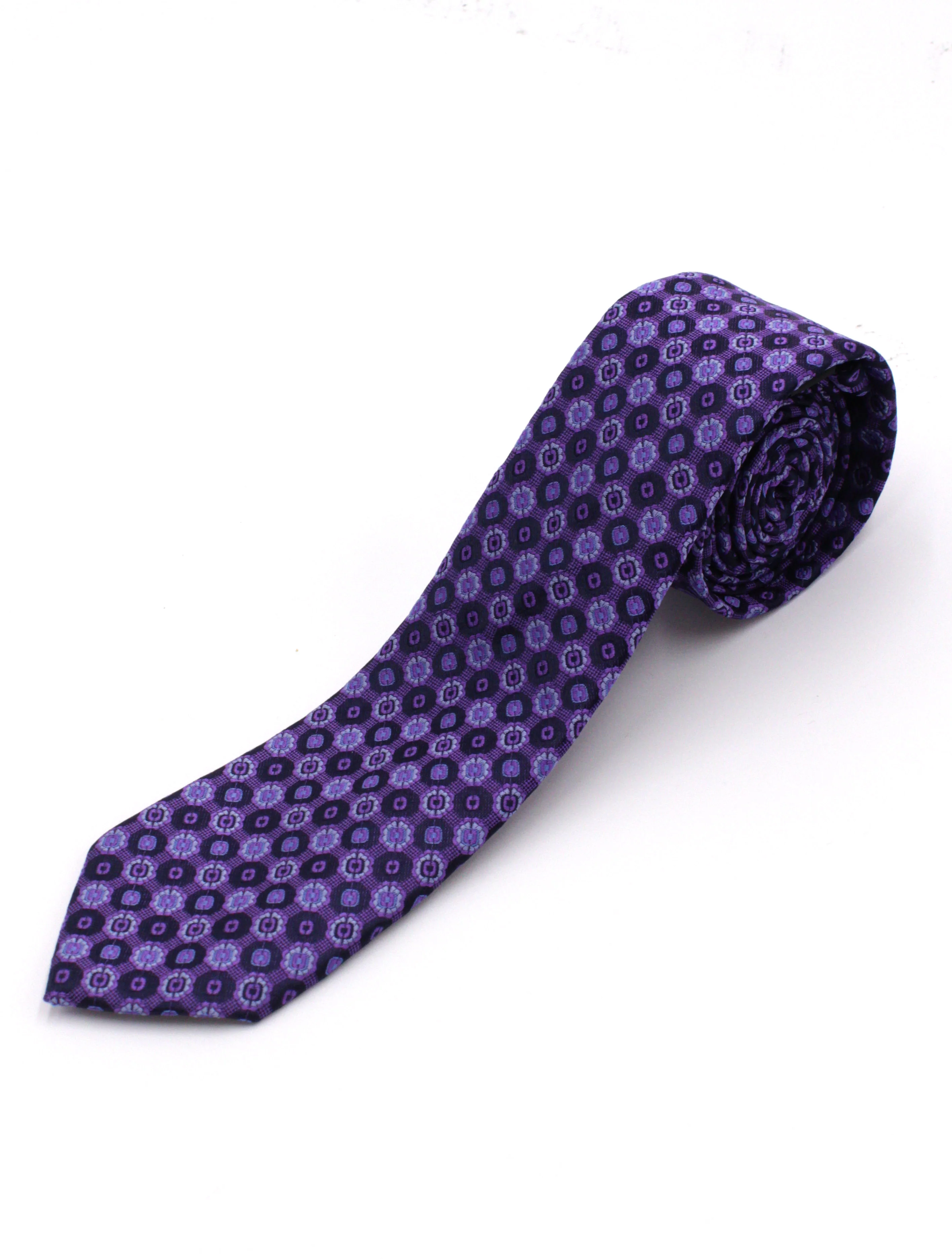 PBX726,Z---NECKWEAR-FANCY TIE-FASHION PURPLE