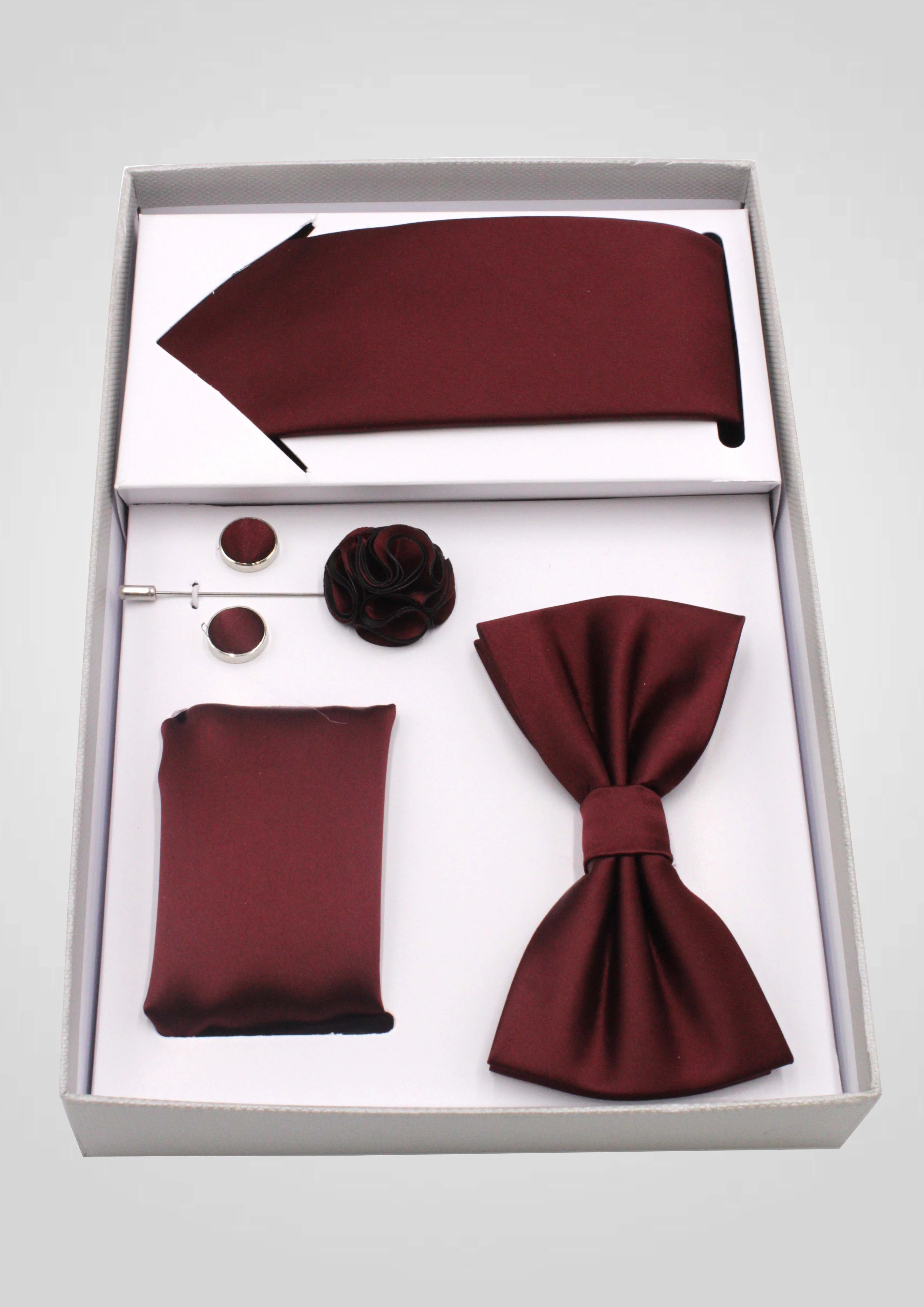 PBX733,Z---ACCESSORIES-5PCS SET-BURGUNDY