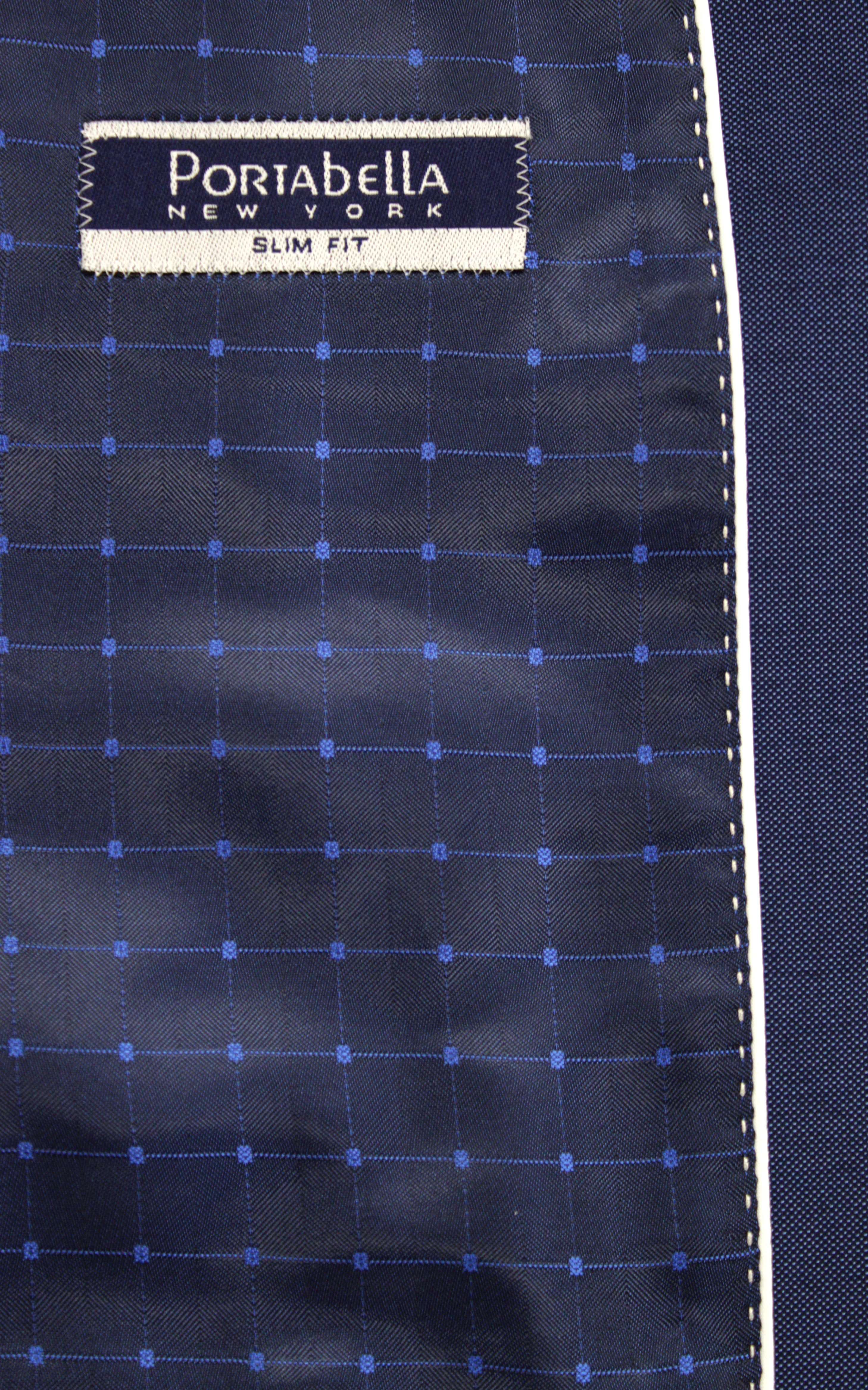 Portabella,COMPOSE-1 BUTTON VEST-TUXEDO SUITS-TUX500-INDIGO - Image 8