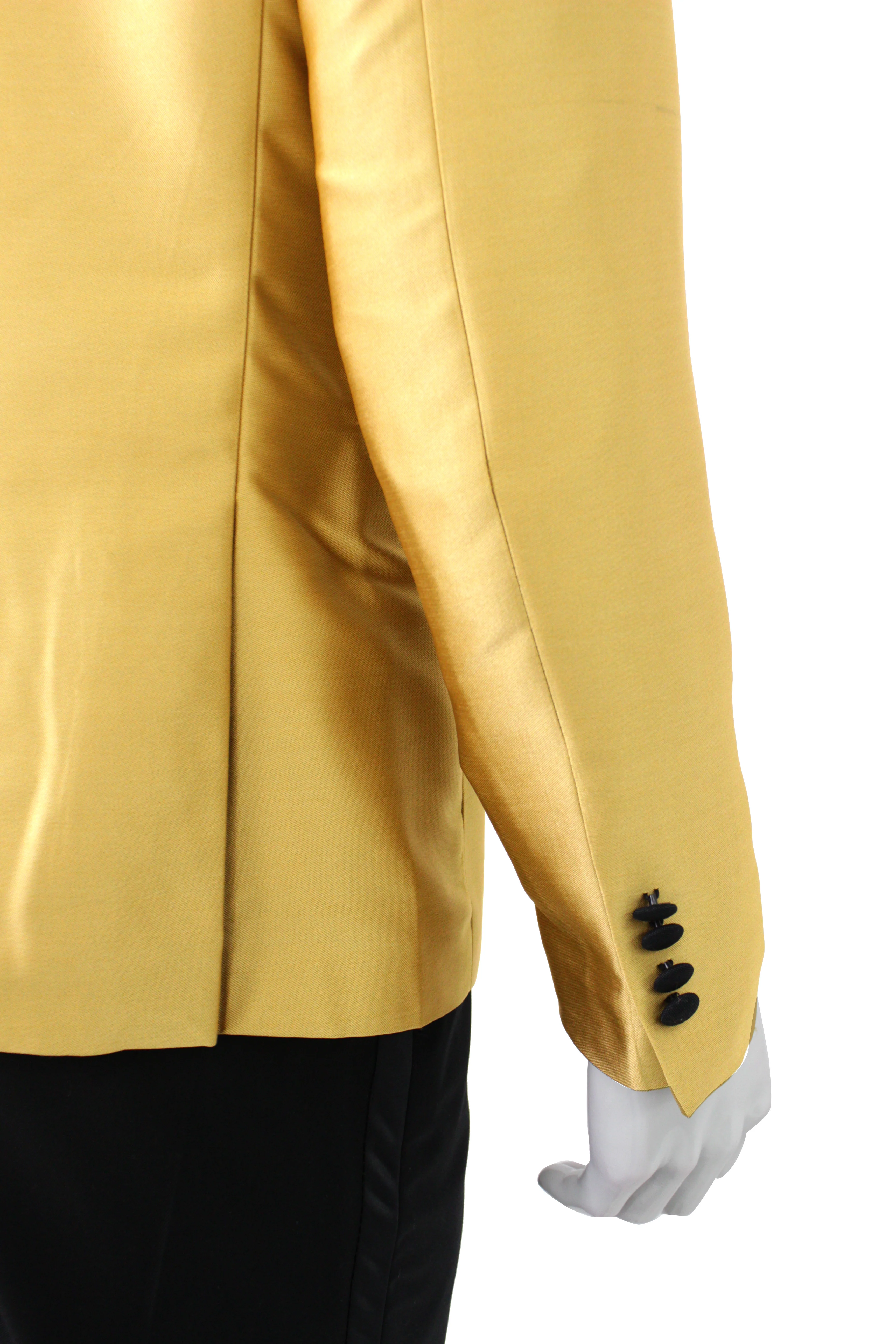 Portabella,COMPOSE-1 BUTTON VEST-TUXEDO SUITS-TUX900-GOLD - Image 4