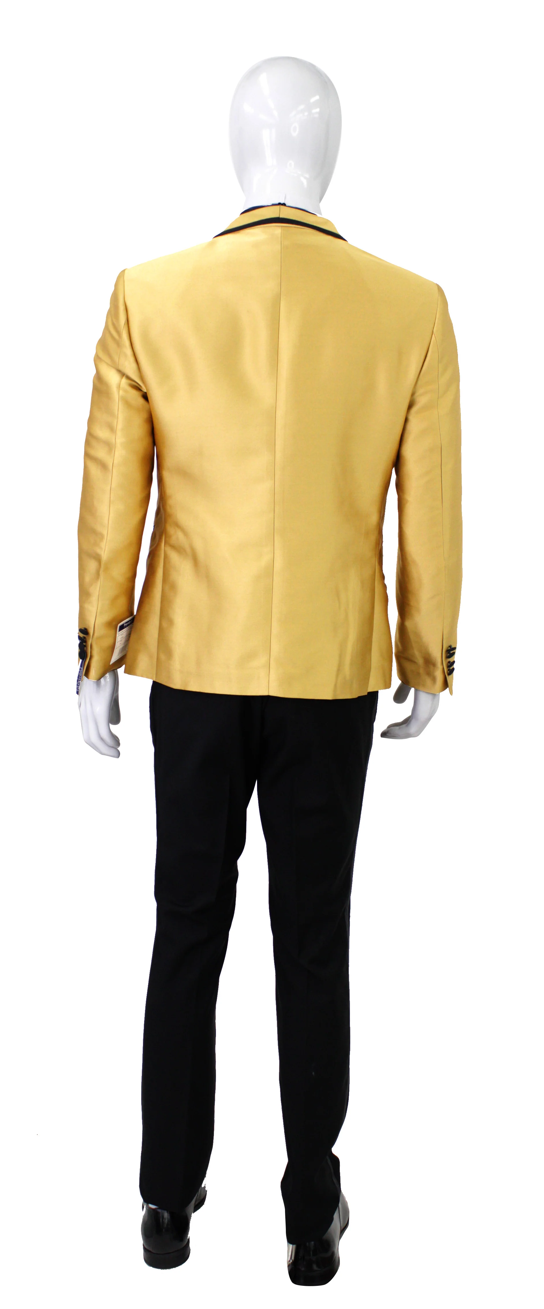 Portabella,COMPOSE-1 BUTTON VEST-TUXEDO SUITS-TUX900-GOLD - Image 5