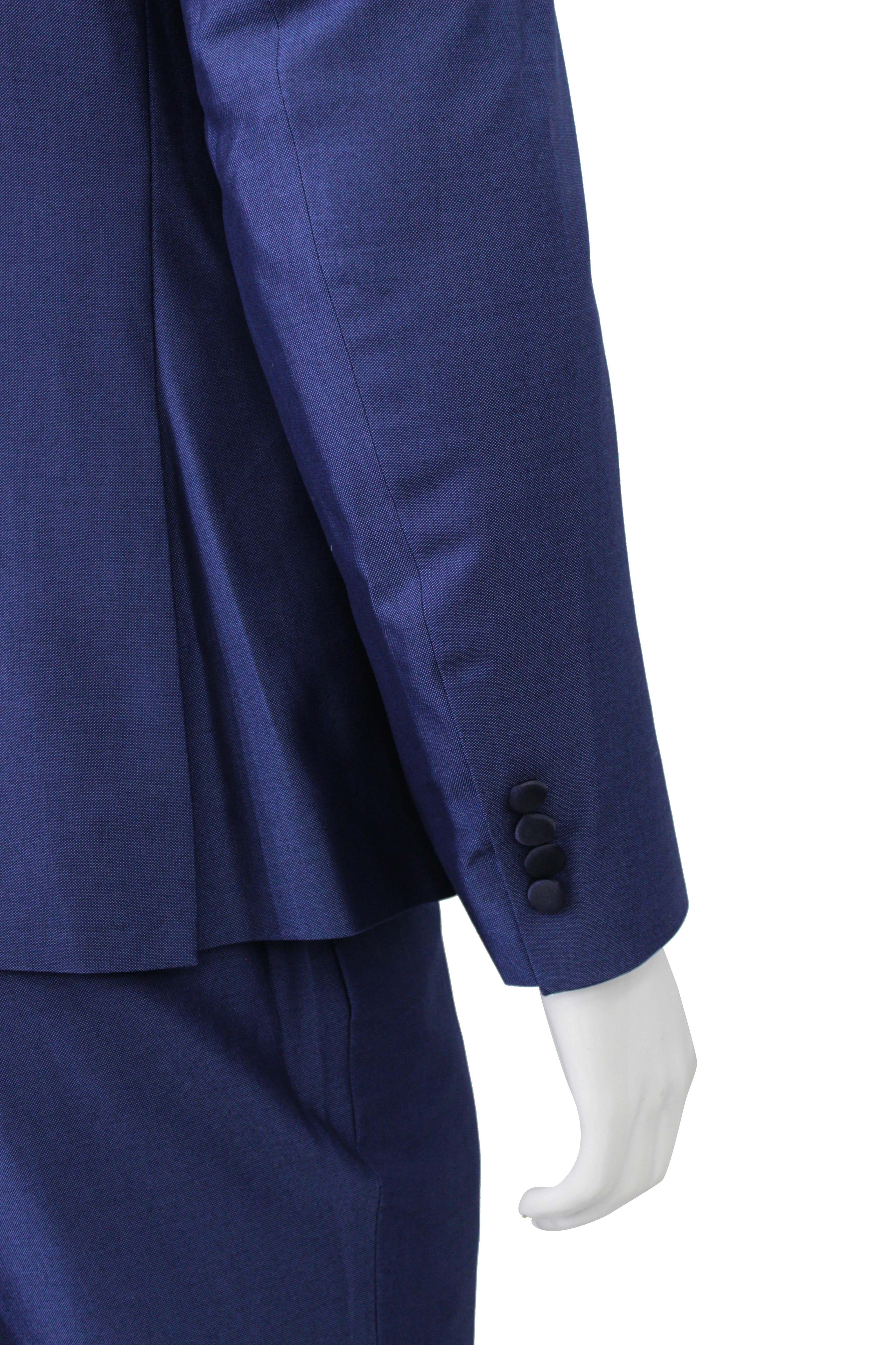 Portabella,COMPOSE-1 BUTTON VEST-TUXEDO SUITS-TUX900-NAVY - Image 7