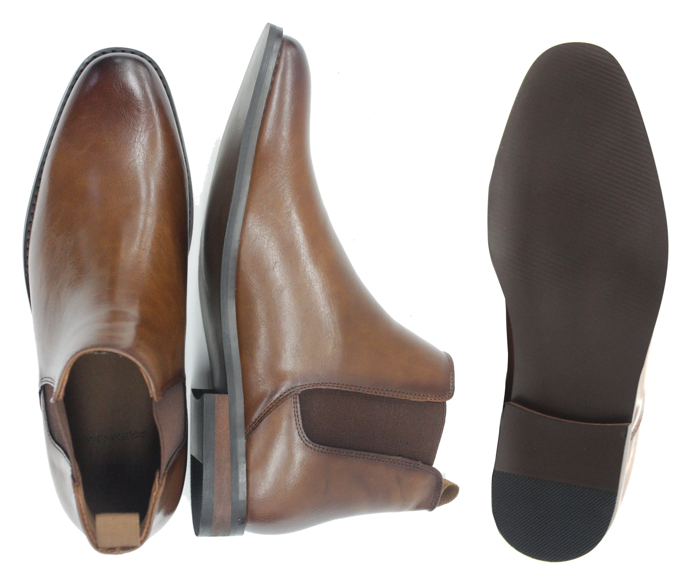 Portabella,PLAIN TOE-SLIP ON-SHOES-5510-BROWN - Image 2