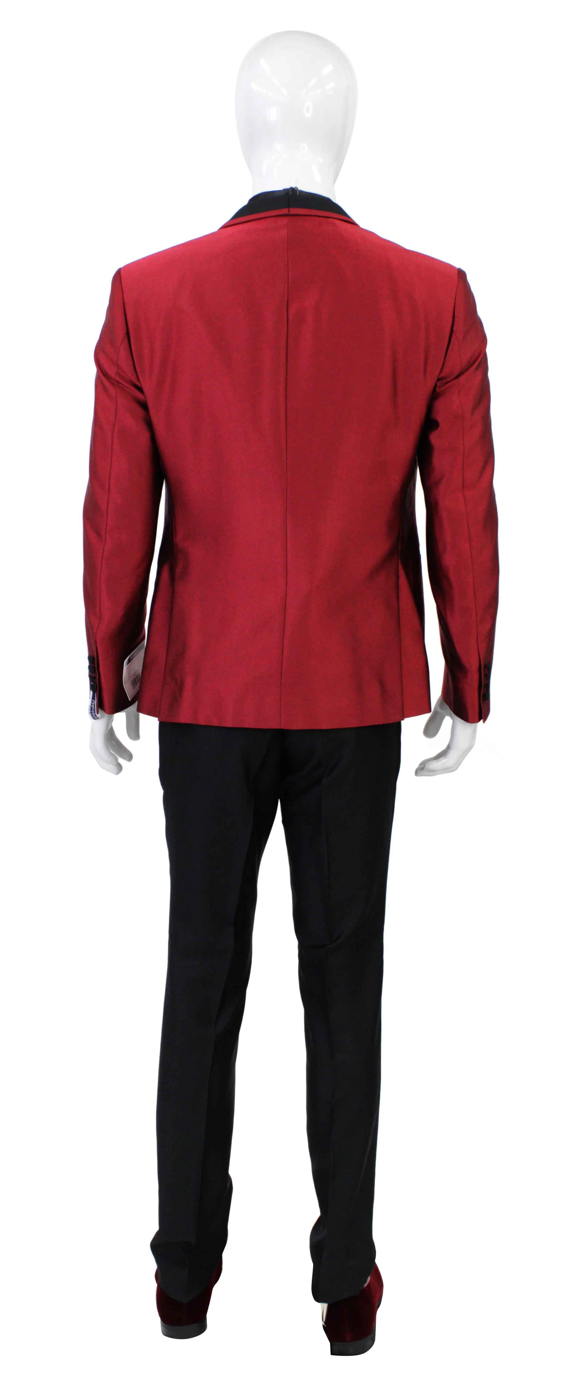 Portabella,SOLID-1BSHAWLV-TUXEDO SUITS-TUX300-BURGUNDY - Image 6