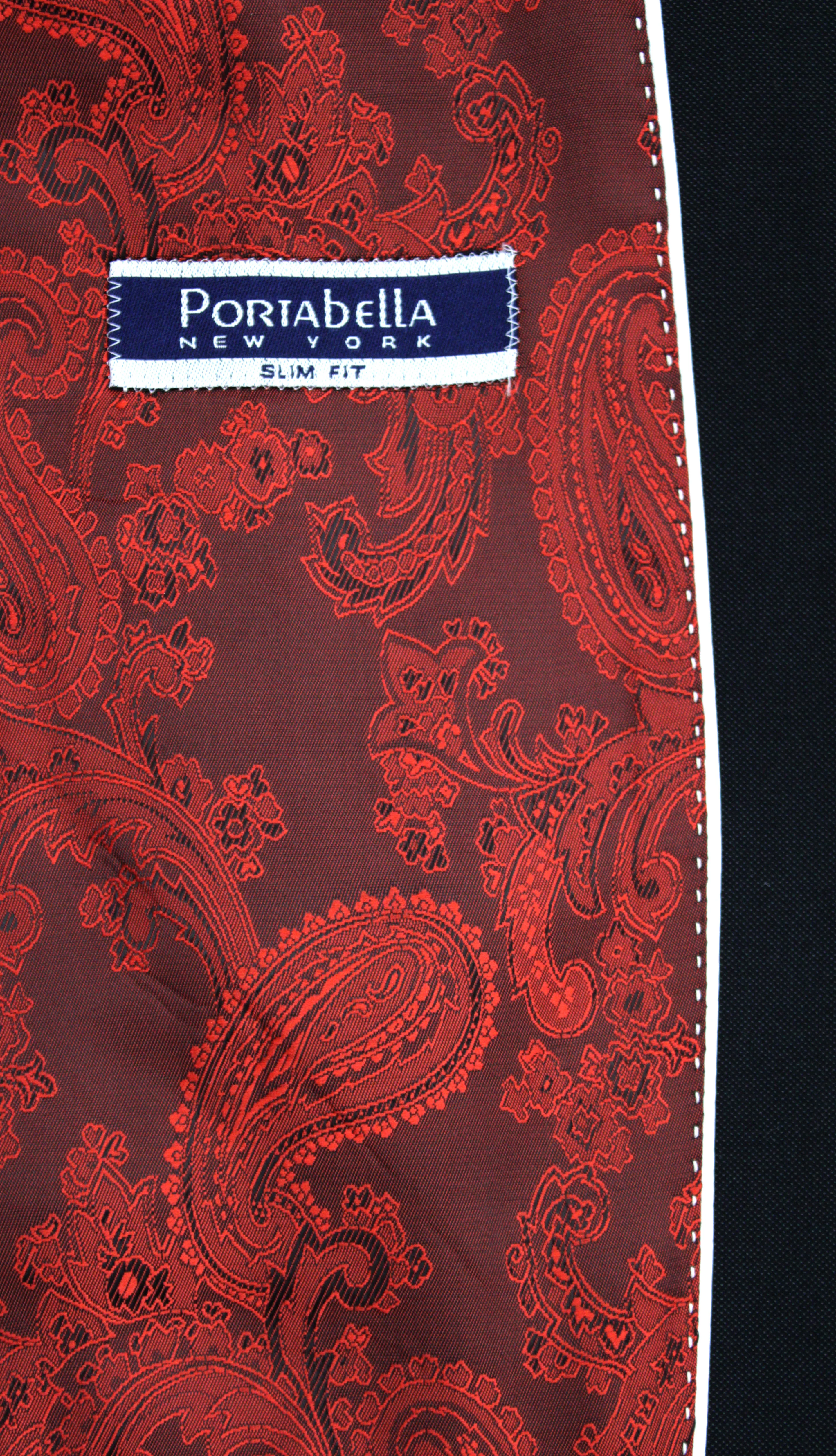 Portabella,SOLID-1BSHAWLV-TUXEDO SUITS-TUX300-BURGUNDY - Image 7