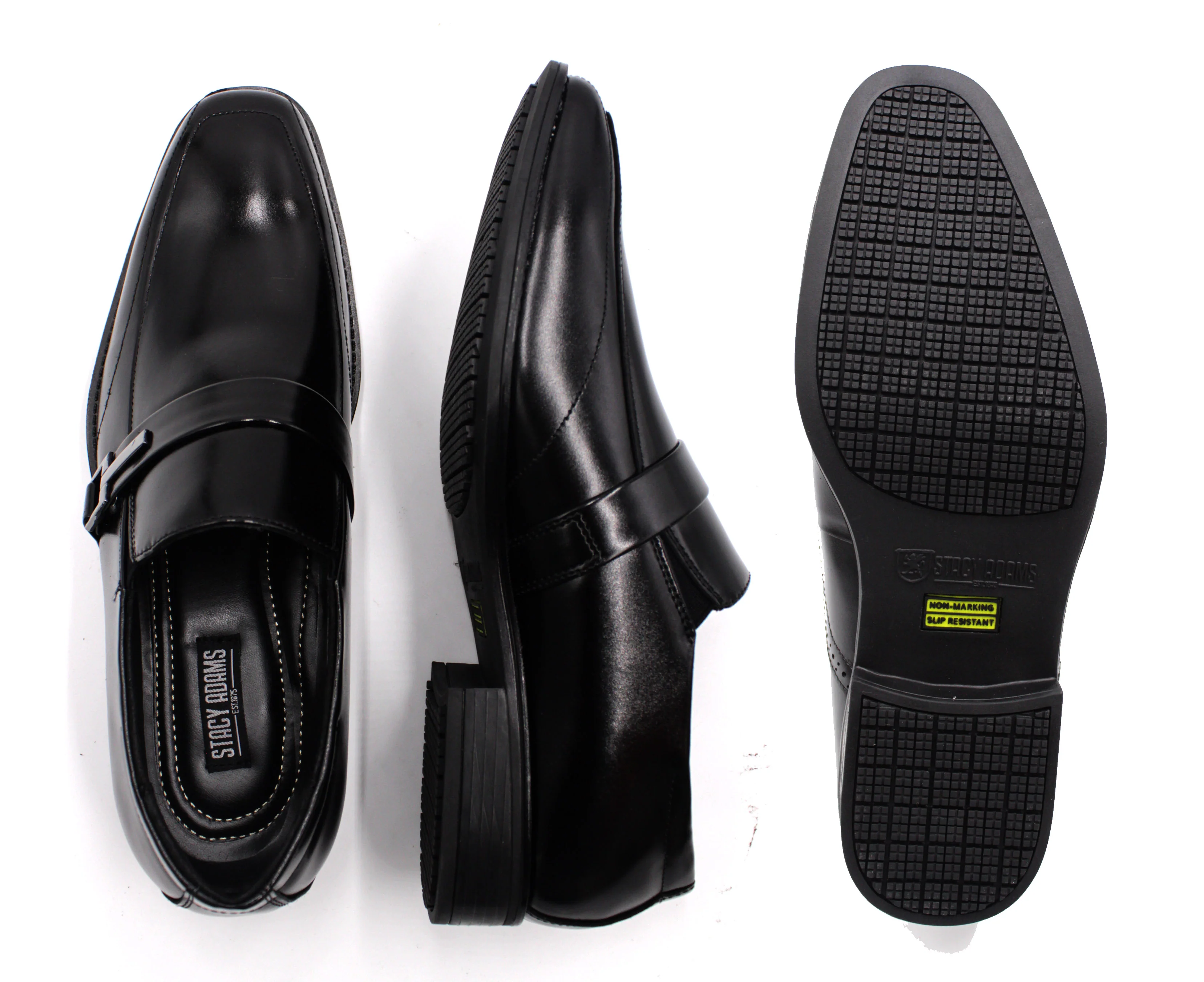 STACY ADAMS SHOE COMPANY,Z---SHOES-ABRAM20186-BLACK - Image 2