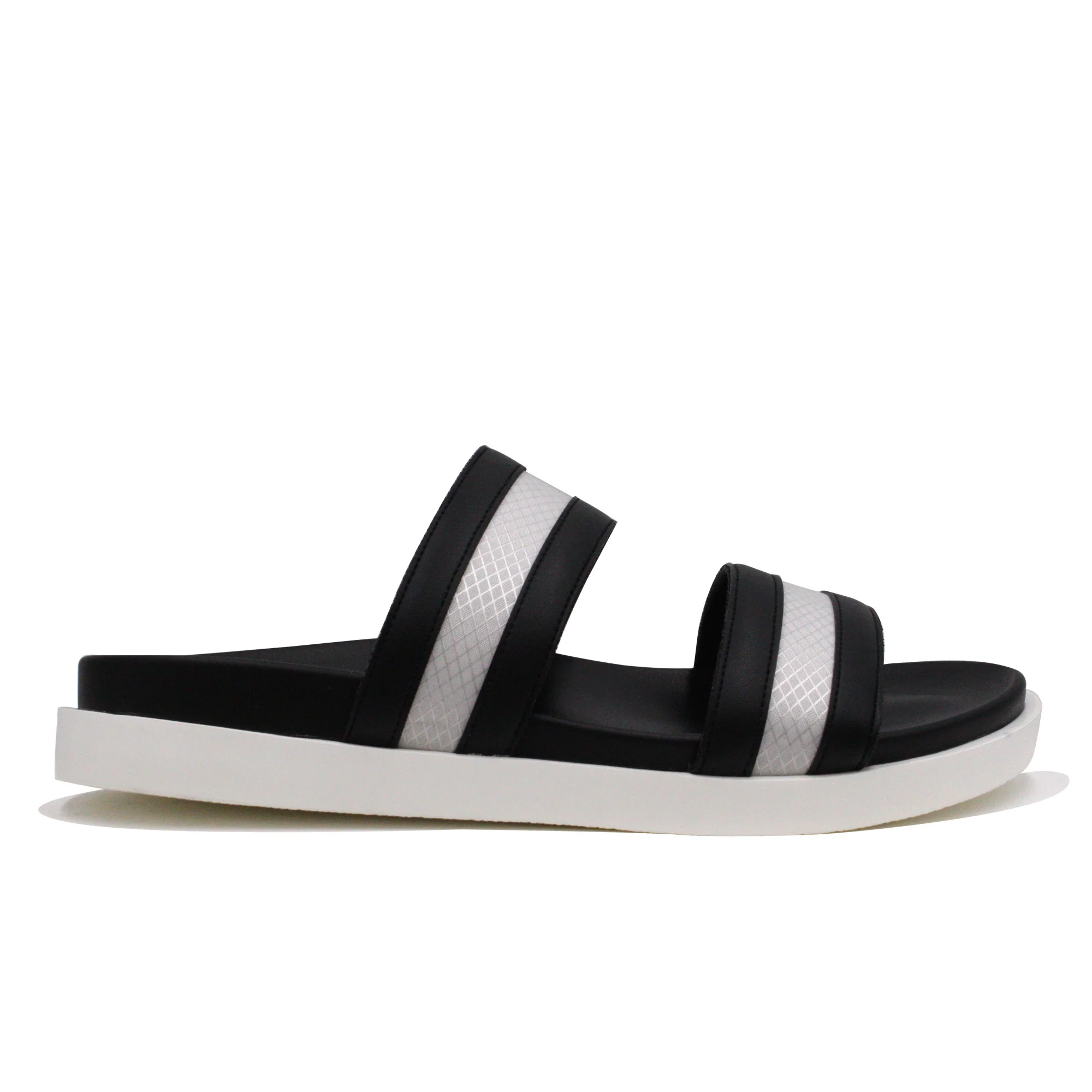STACY ADAMS,SOLID---SAN-SHOES-METRO-25510-BLK/WHT