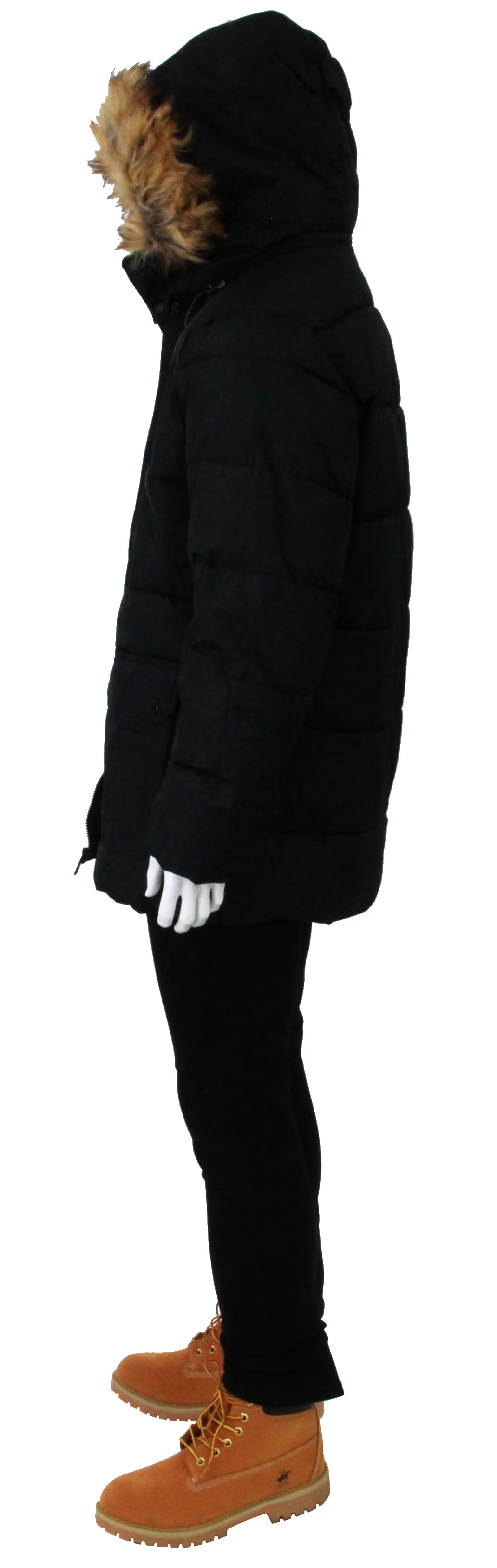 STEVE MADDEN,QUILTED---CASUAL JKTS-AM2001-BLACK - Image 3