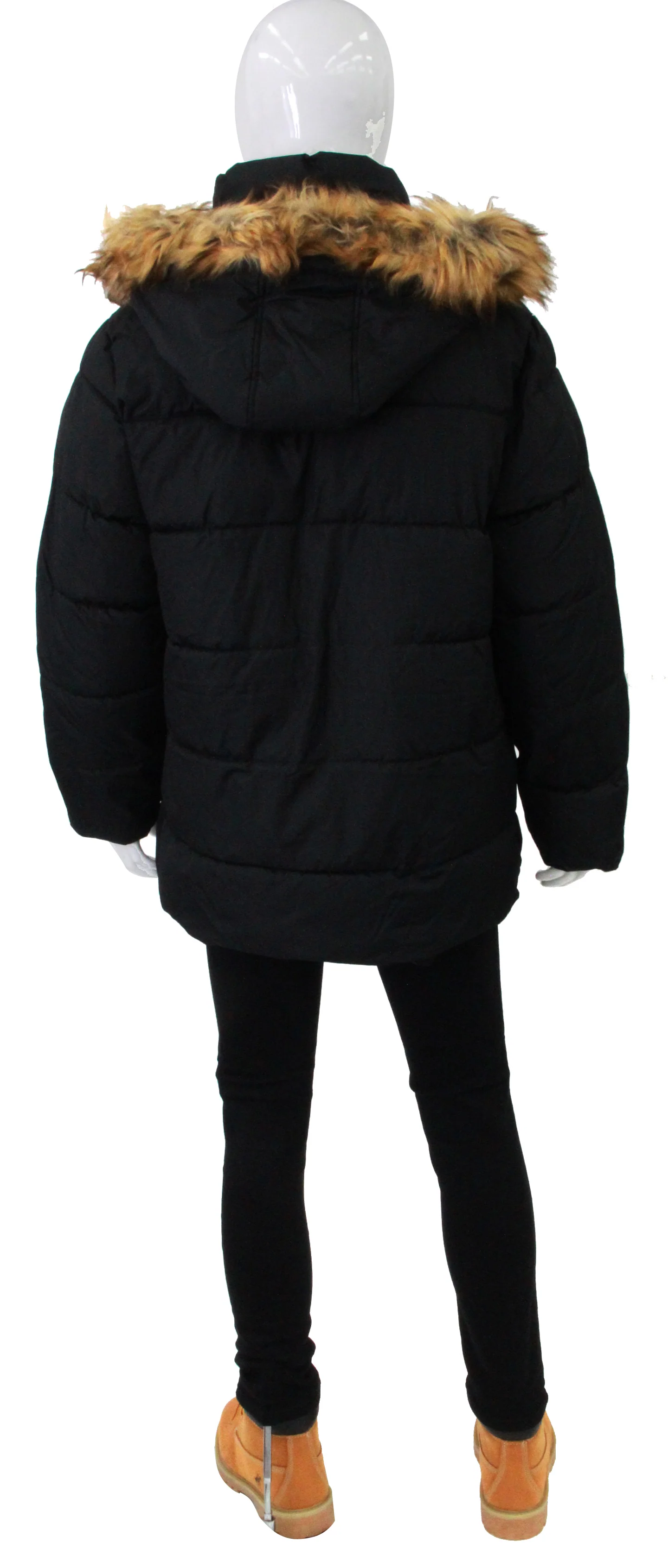 STEVE MADDEN,QUILTED---CASUAL JKTS-AM2001-BLACK - Image 4